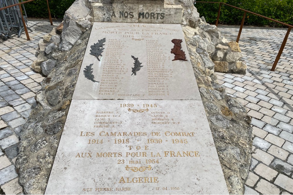 Oorlogsmonument Soulac-sur-Mer #2