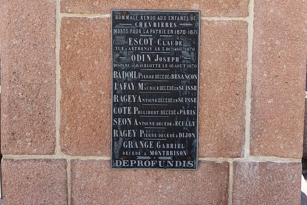 War Memorial Chevrières #4