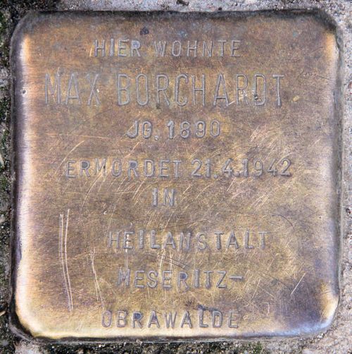 Stolperstein Goethestraße 16