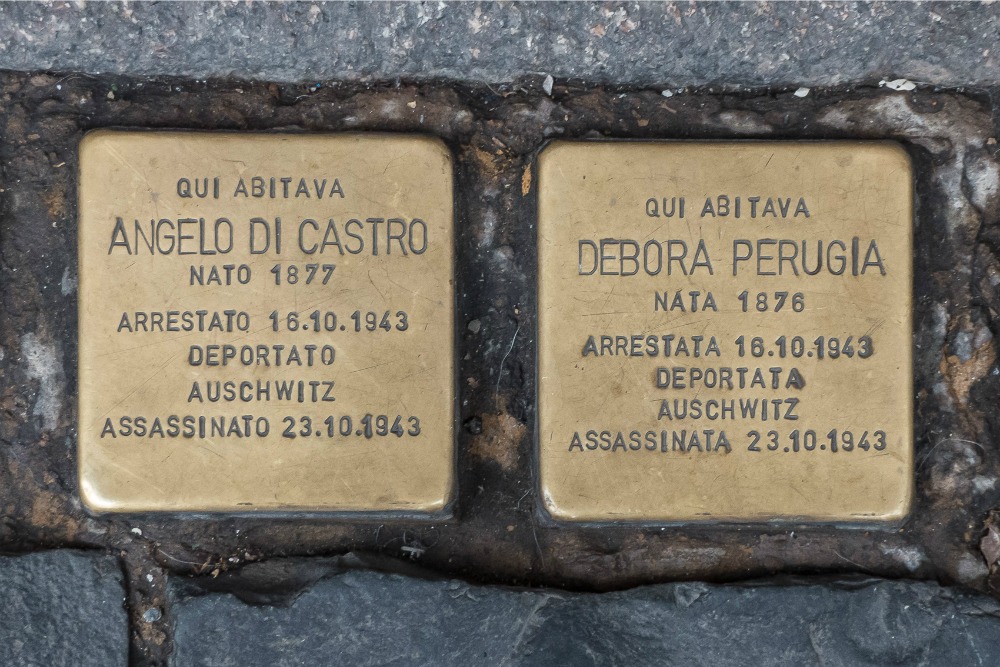 Stolpersteine Via Arenula 16 #1