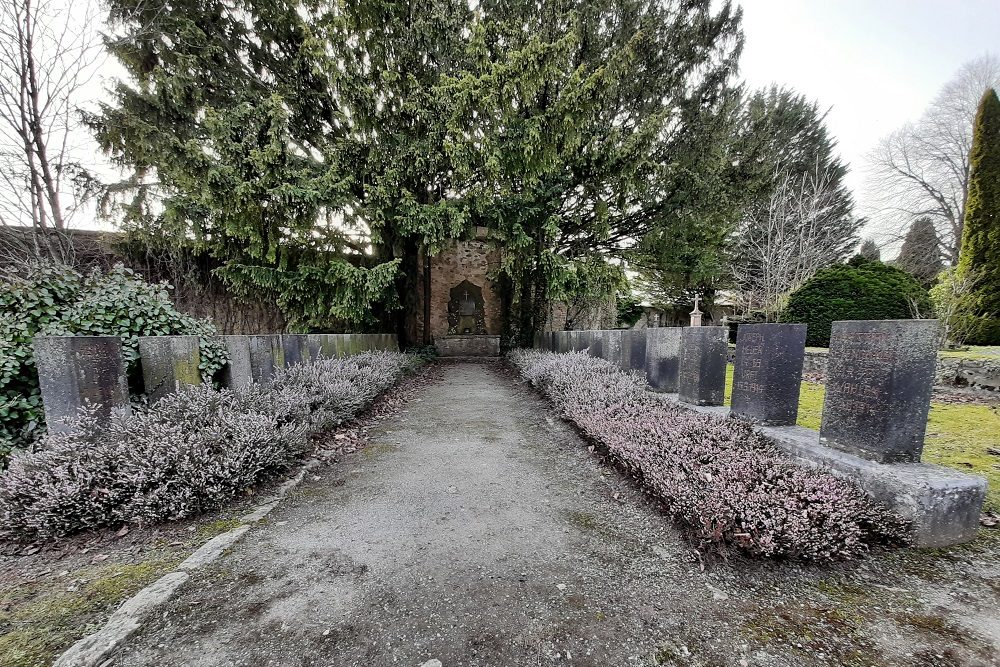 German War Graves Monastery Cemetery Steinfeld