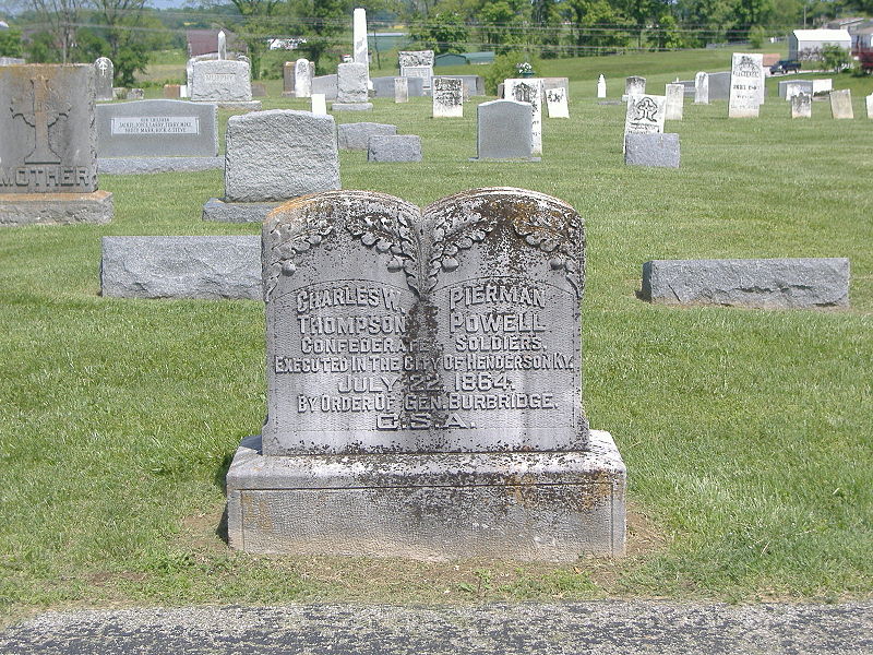 Confederate Martyrs Grave Monument