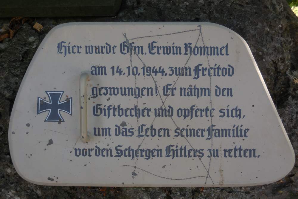 Memorialstone Erwin Rommel #4