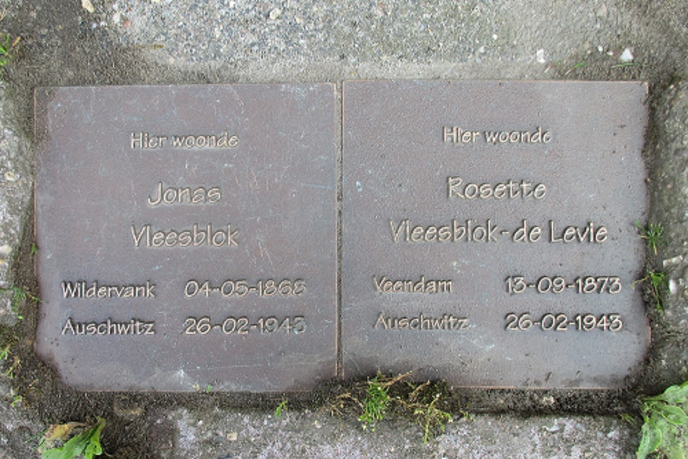 Memorial Stones Boven Oosterdiep 40