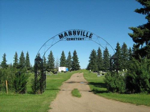 Commonwealth War Grave Mannville New Cemetery #1