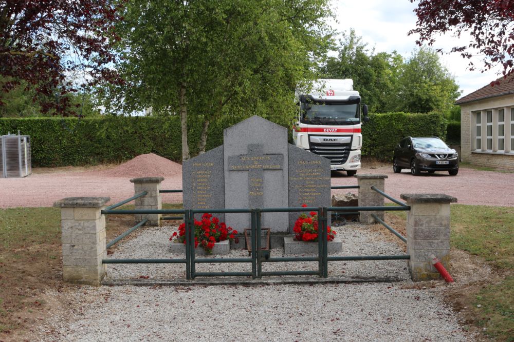 War Memorial Saint-Lambert-sur-Dive #3