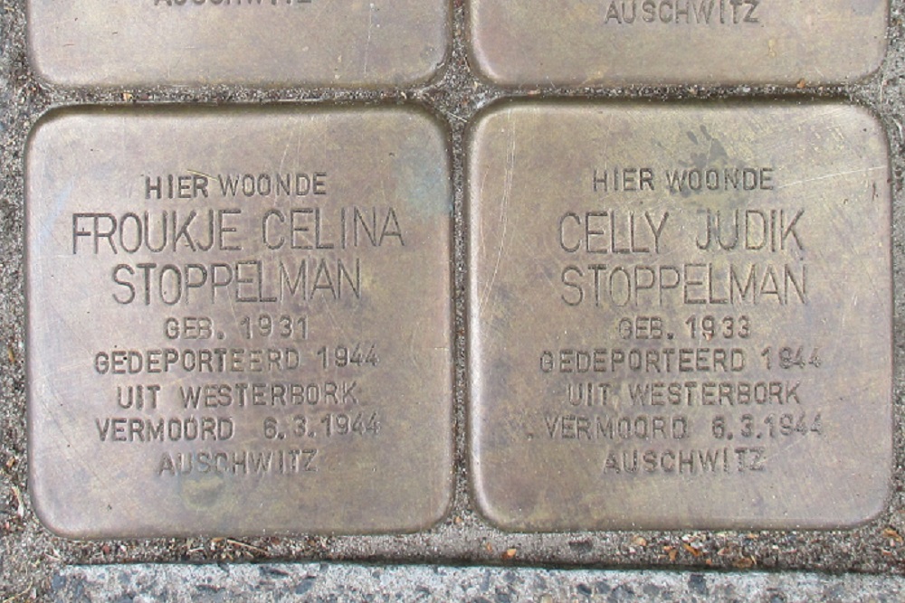 Stolpersteine J.A. Feithstraat 2 #3