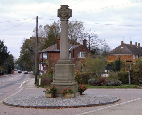 Oorlogsmonument Shenley #1