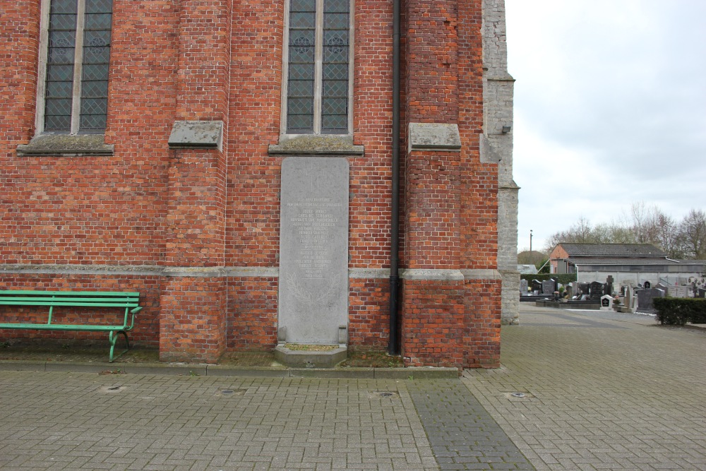 War Memorial Hamme Sint-Anna #1