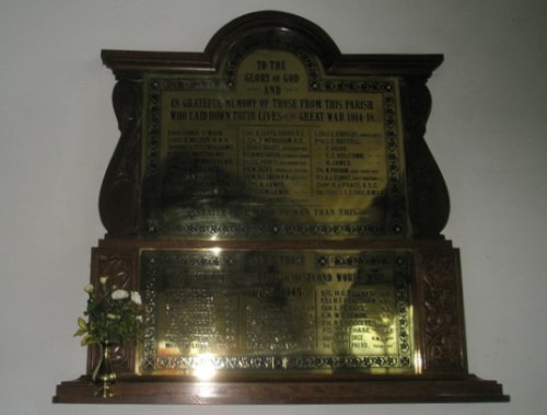 War Memorial St Thomas Church