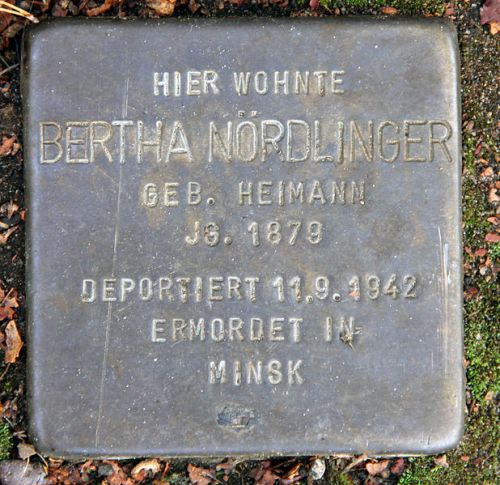 Stumbling Stones Markgrafenstraße 64