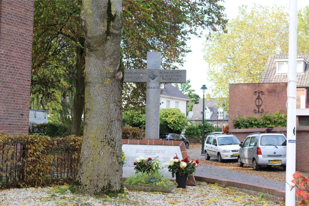 Grave Memorial Victims Artillery Fire #2