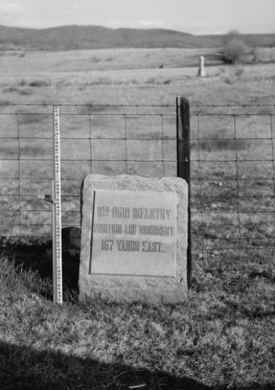 Wegwijzer naar 11th Ohio Infantry Monument #1