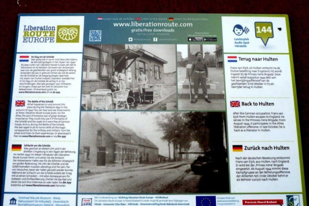 Liberation Route Marker 144: Back to Hulten #2