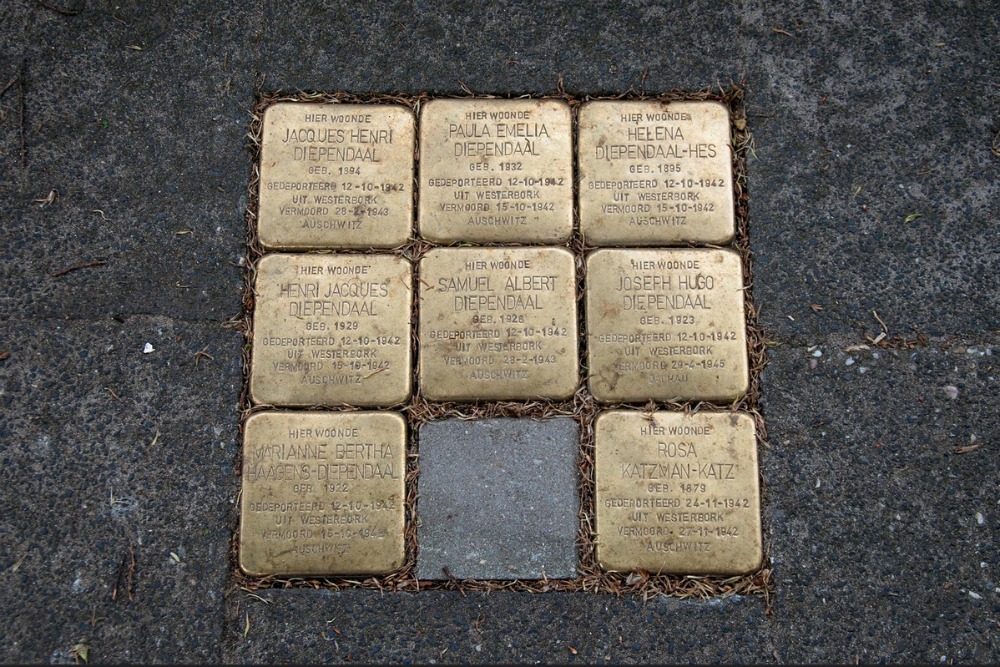 Stolpersteine Floraliastraat 65 #1