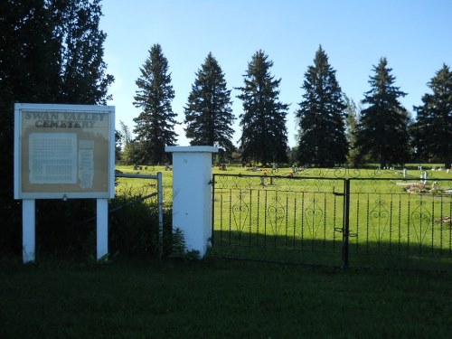 Commonwealth War Grave Swan Valley Cemetery