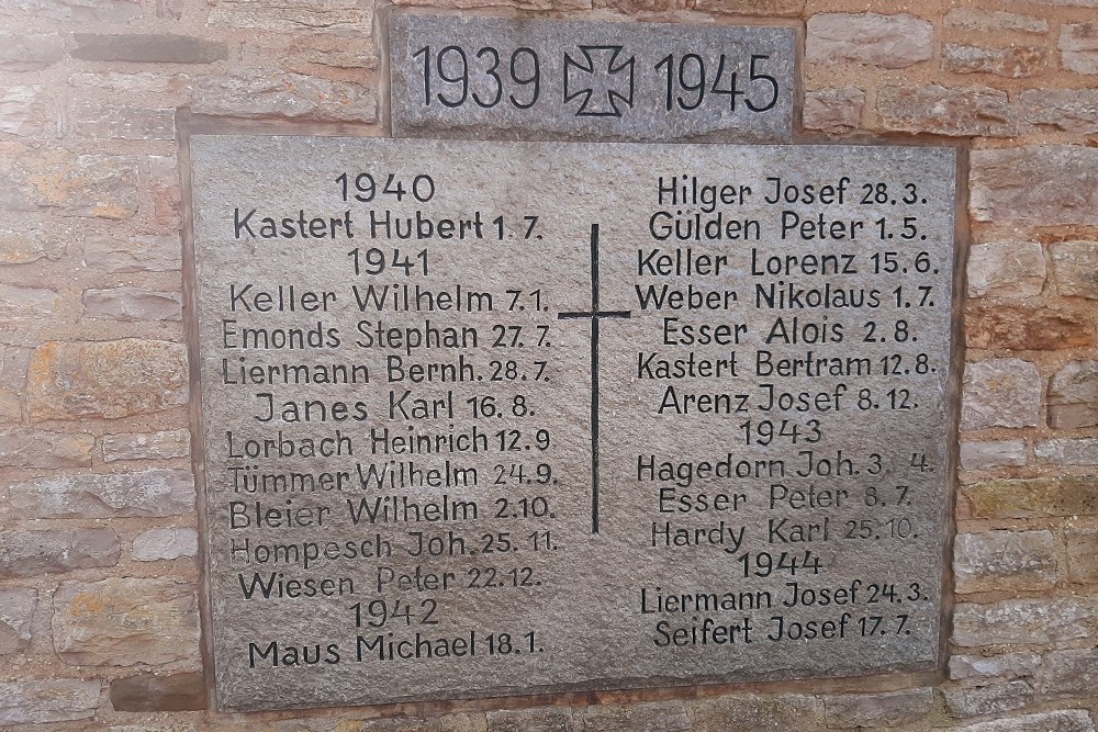 War Memorial Lessenich #4