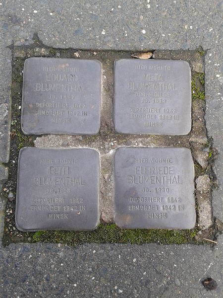 Stolpersteine Grummetswiese 12 #1