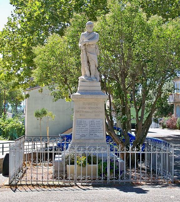 Oorlogsmonument La Baume-de-Transit