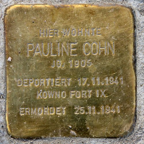 Stolpersteine Trautenaustrae 11 #3