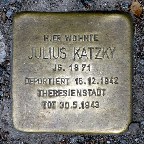 Stolpersteine Gartenstraße 114