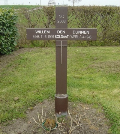 Dutch War Grave Protestant Cemetery Hooge Zwaluwe #1