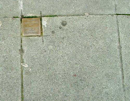 Stumbling Stone Colmarerstraße 19