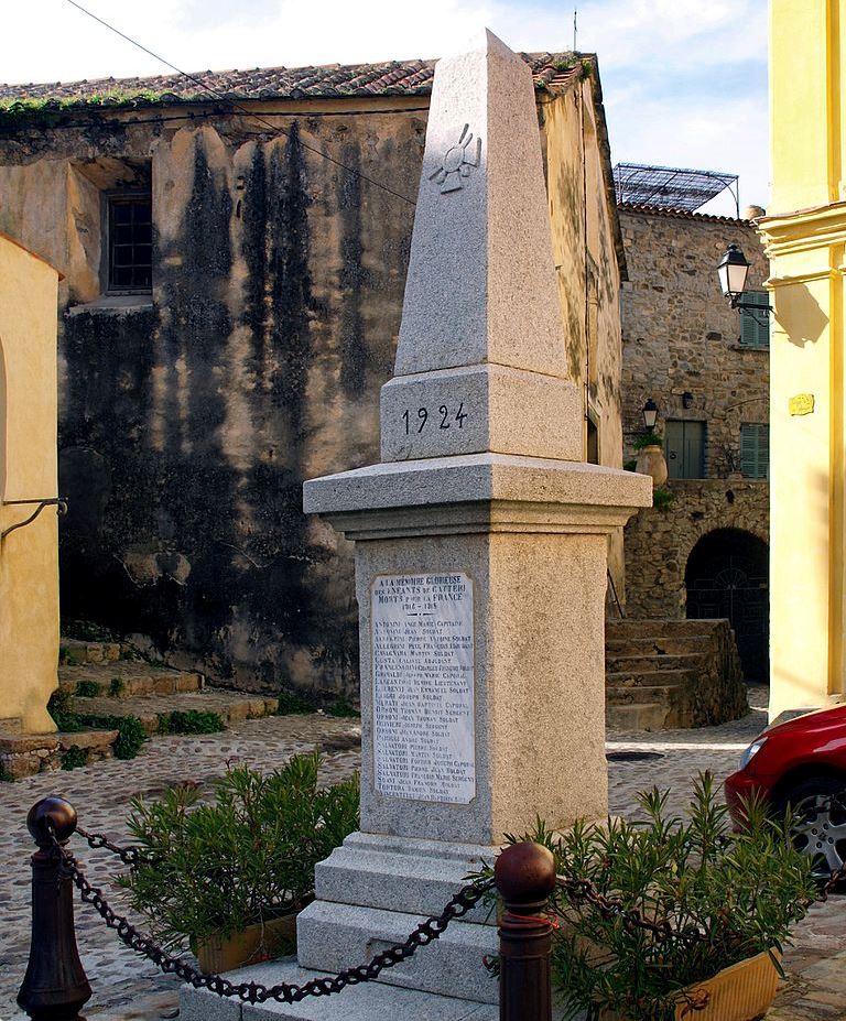 Monument Eerste Wereldoorlog Cateri #1