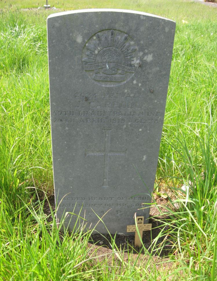 Commonwealth War Grave Kilturra Cemetery #1