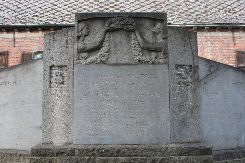 Oorlogsmonument Maurage 	 #2