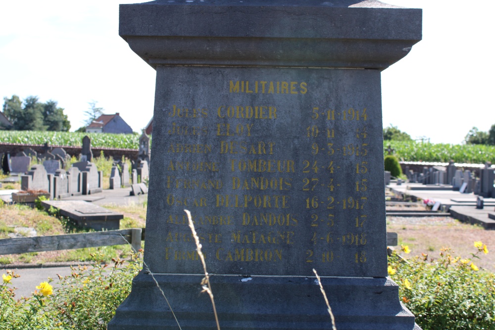 War Memorial Pont--Celles #5