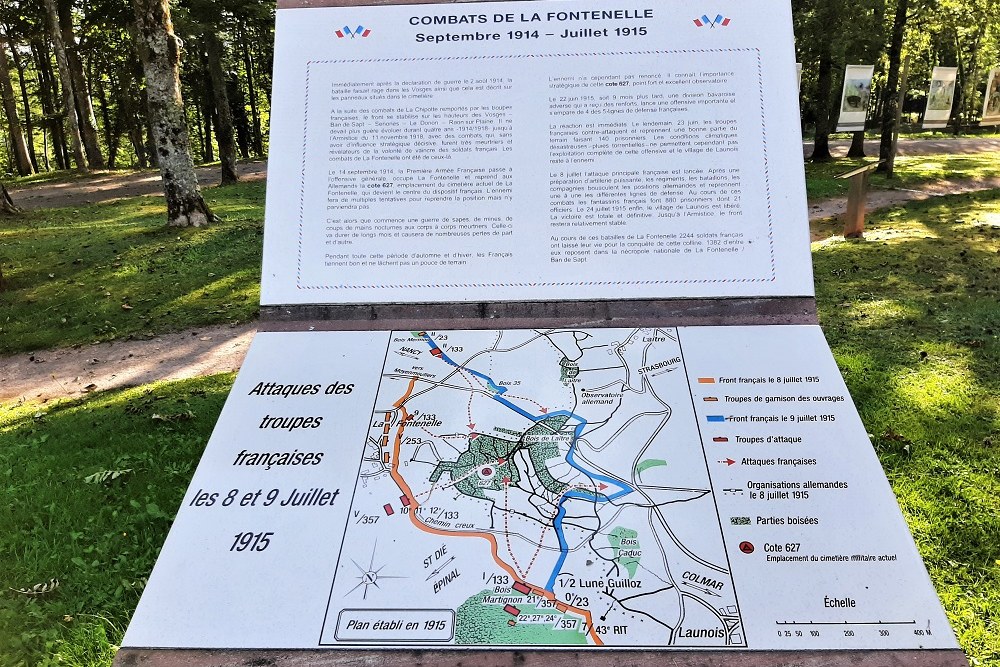 Hill 627 - Remains of Defense Lines and Trenches Ban-de-Sapt #1
