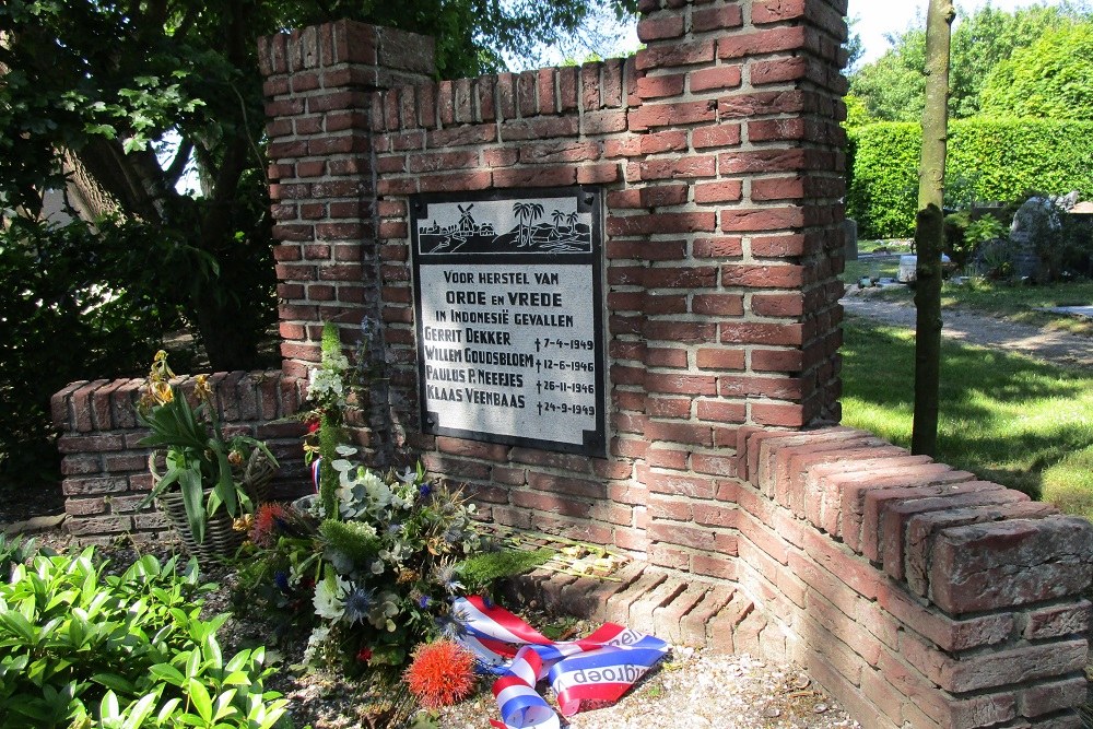 Indi-Monument Algemene Begraafplaats Hippolytushoef #2