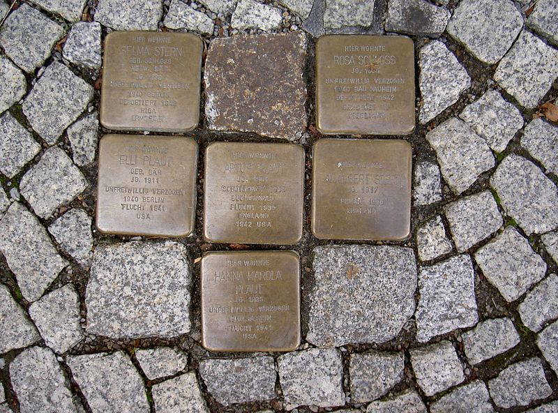 Stolpersteine Markt 8 #1