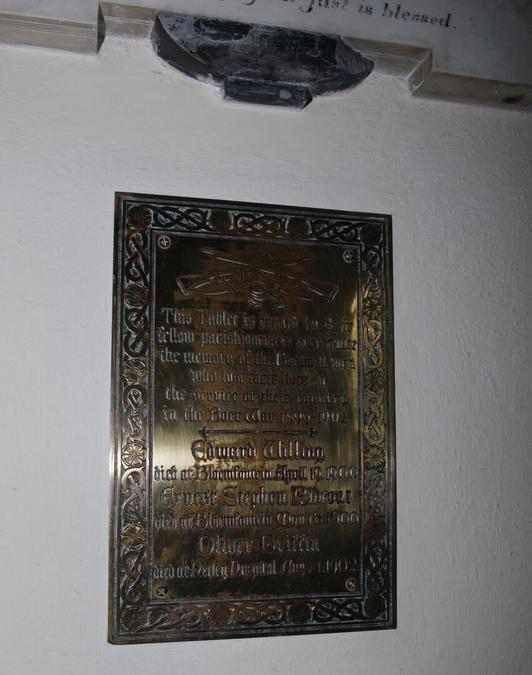 2nd Boer War Memorial Parish of Backwell #1