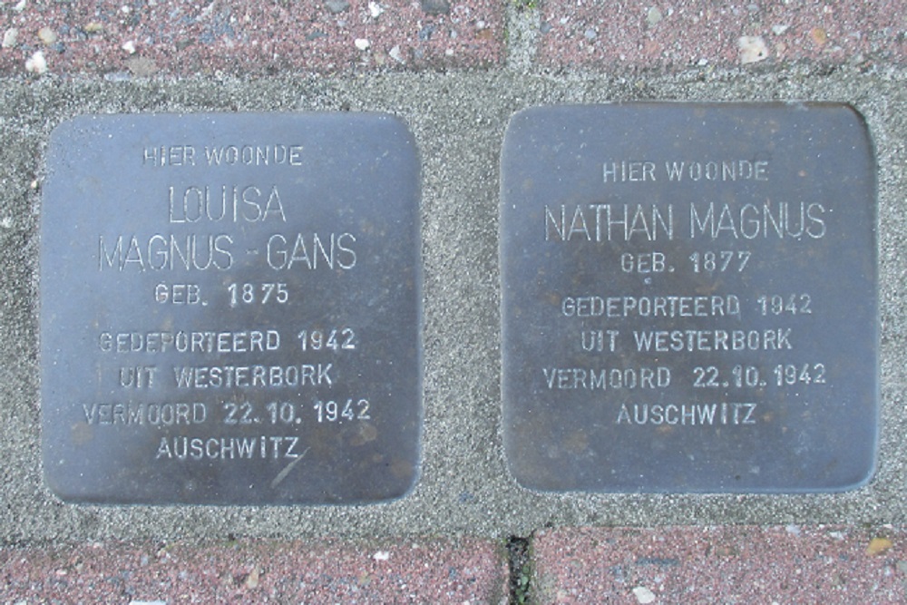 Stolpersteine Kanaalweg 10