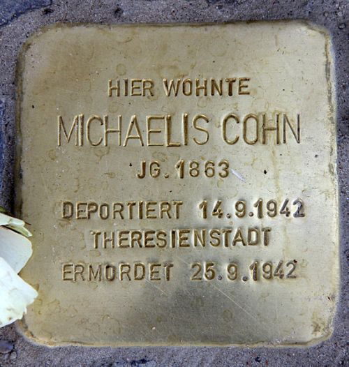 Stolpersteine Gervinusstrae 18 #1