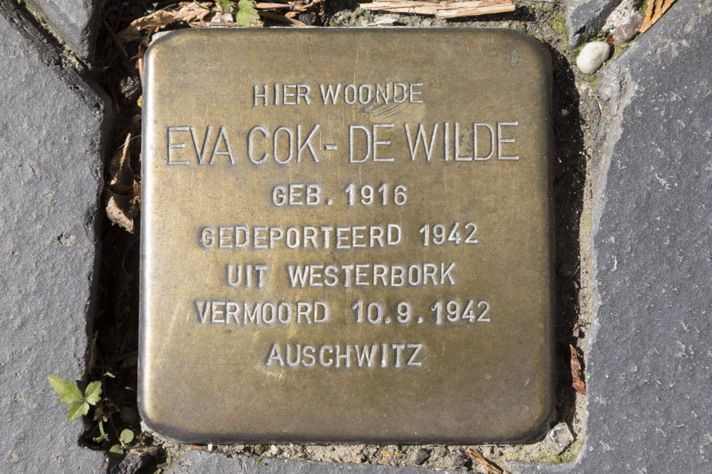 Stolperstein Walravenstraat 6