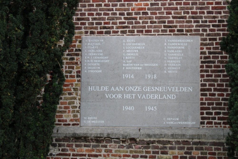 War Memorial Wingene #1