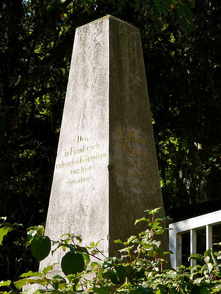 1864, 1866 and 1870-1871 Wars Memorial Seckbach #1