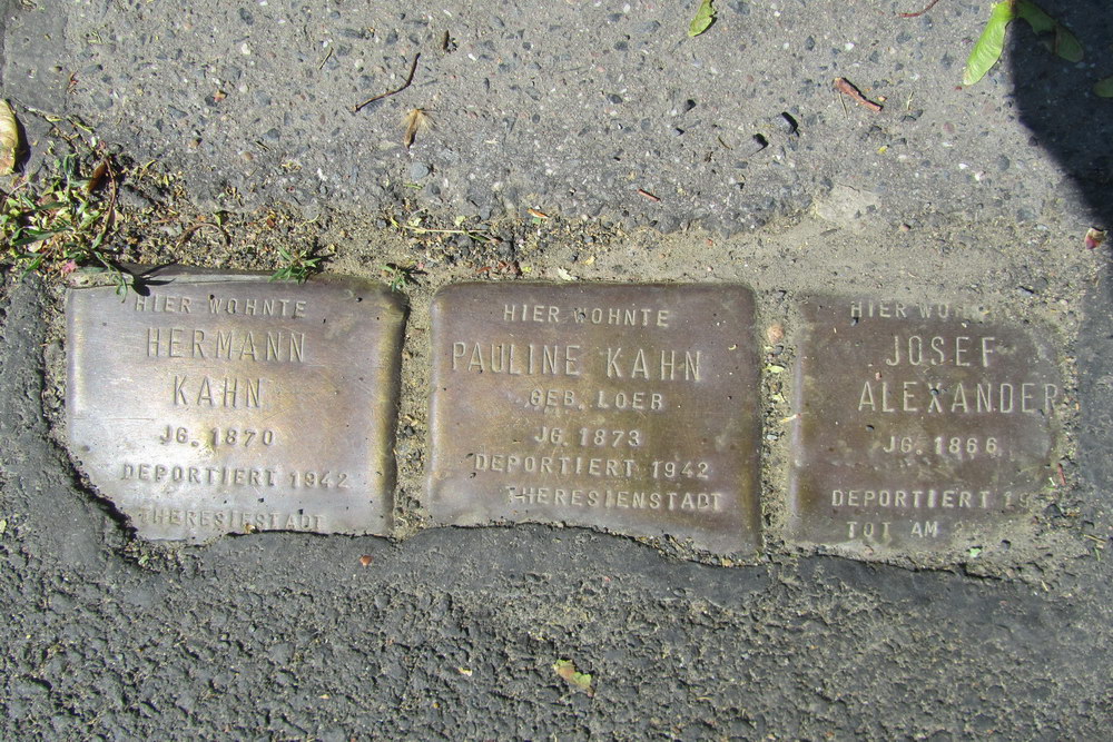 Stolpersteine Bachemer Strae 95 #1