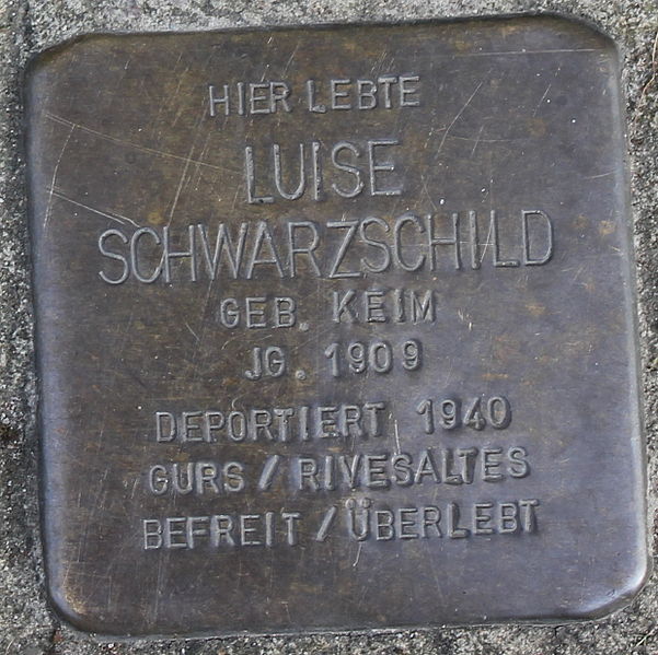 Stolpersteine Steinstrae 30 #3