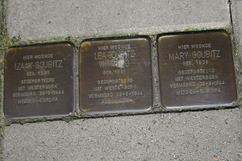 Stolpersteine Rembrandtlaan 83 b