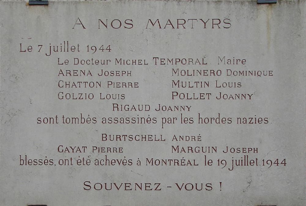 Monument Executies Juli 1944 #1