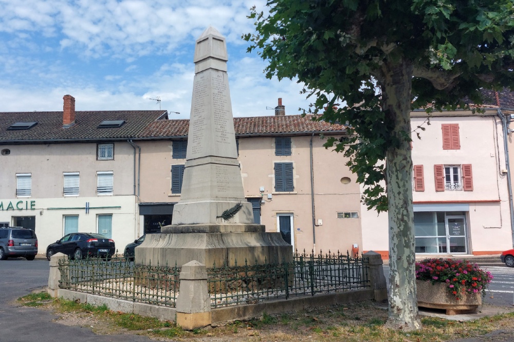 War Memorial Romanèche-Thorins #1
