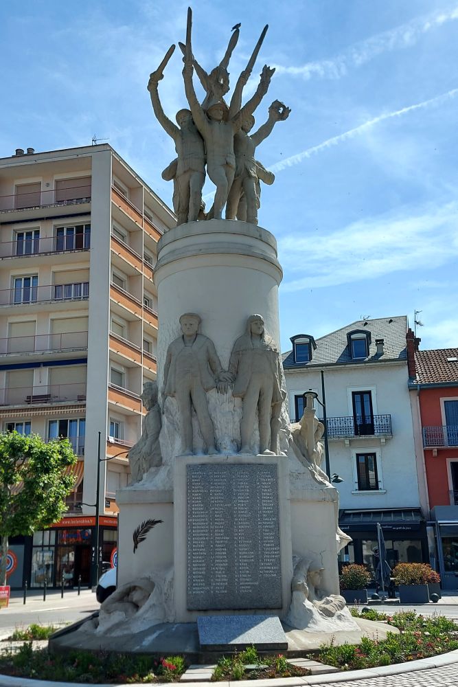 Oorlogsmonument Aix-les-Bains #3