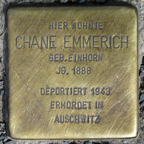 Stolpersteine Sangeallee 32 #1