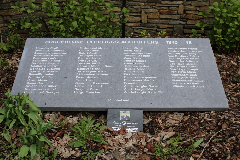 Monument Victims Second World War De Panne #2