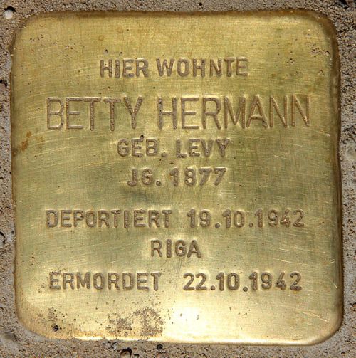 Stolpersteine Trautenaustraße 10 #3