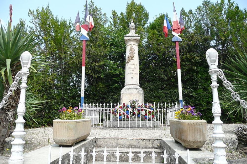 Oorlogsmonument Mollans-sur-Ouvze